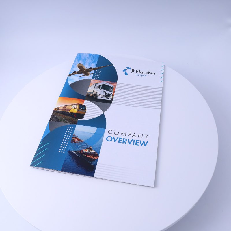 Narchin Transport — company overview, saddle-stitched