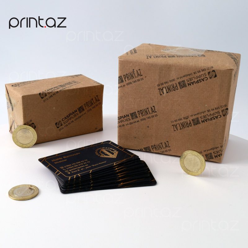 The finished run, in our own printed cartons