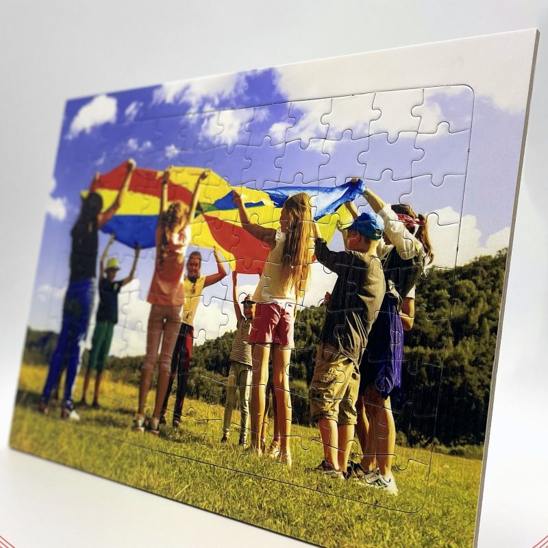 Custom-printed puzzle