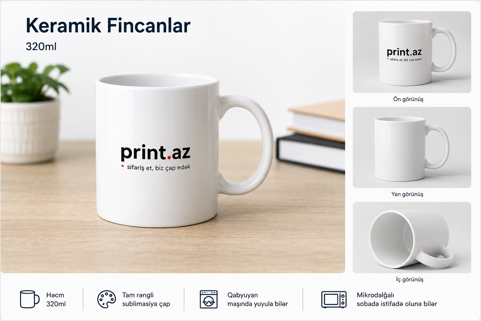 Keramik fincanlar